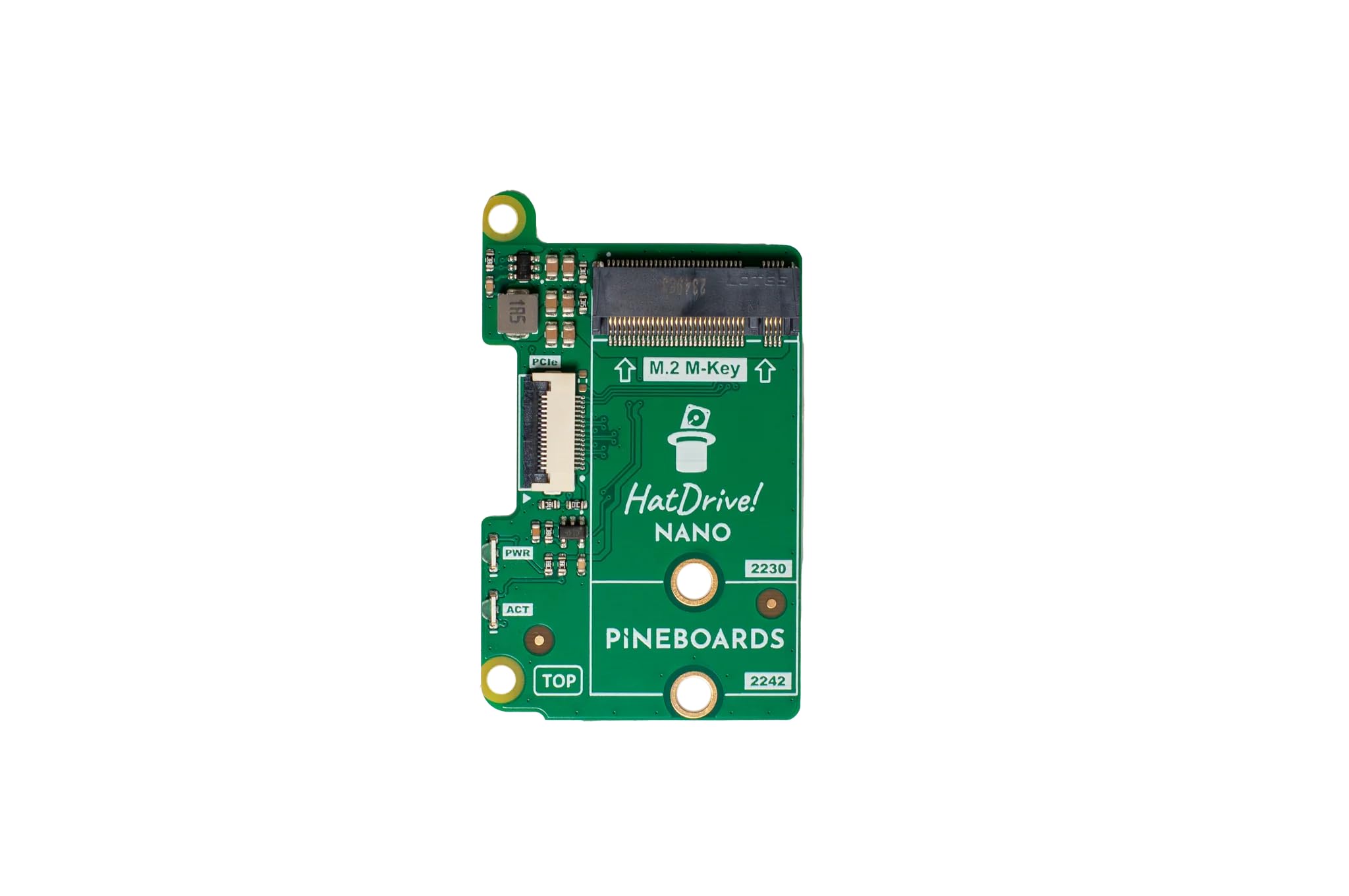 K0R41 HatDrive! Nano NVMe 2230, 2242 GEN 3 SSD for Raspberry Pi 5