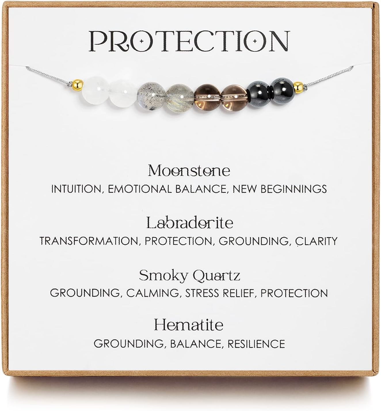 LOVEMY Protection Bracelet, Energy Protection Bracelet, Travel Protection, Energy Shield, Healing Bracelets for Women, Protection Gift For Her