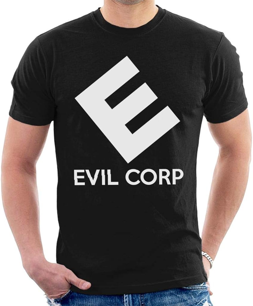 Evil E Corp Mr Robot Men S T Shirt Amazon Co Uk Clothing
