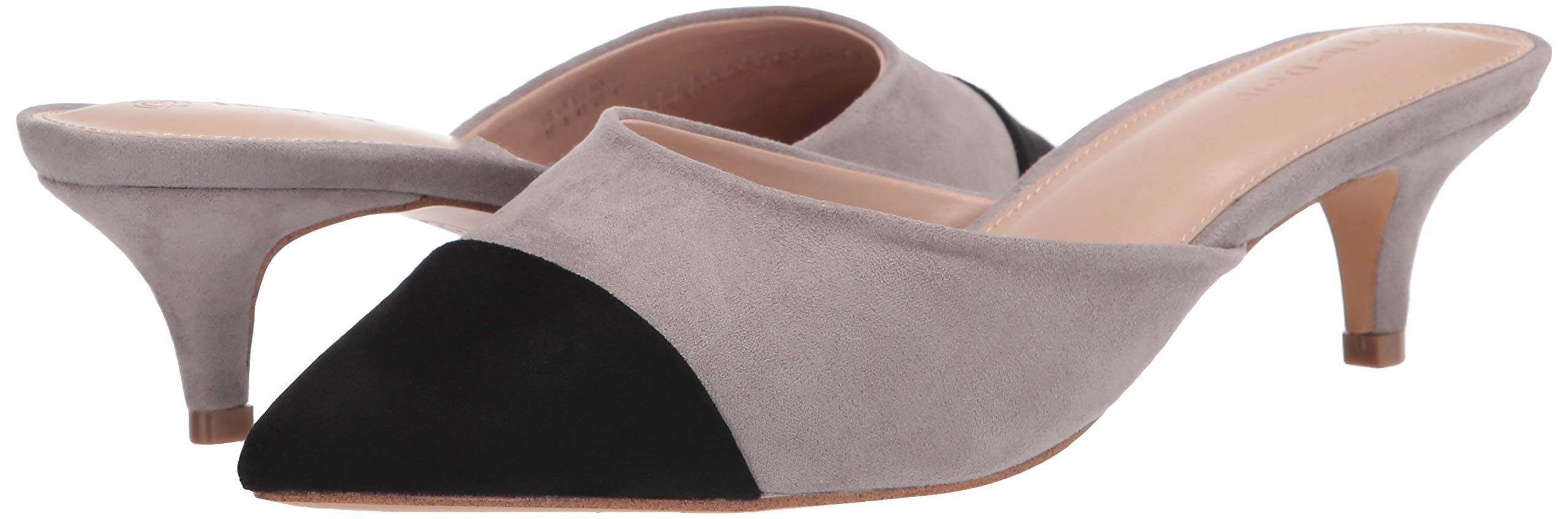 The Drop Women's Paulina Pointed-Toe Two-Tone Mule