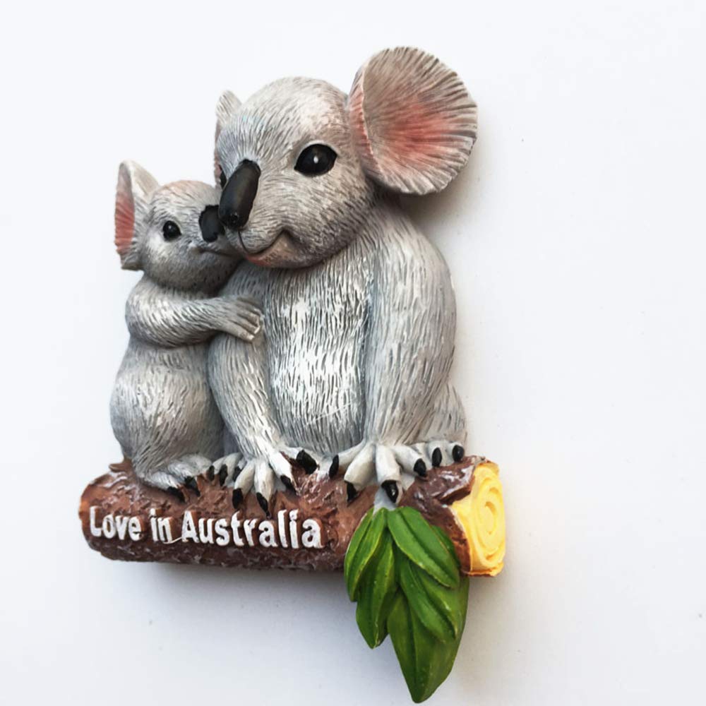 MUYU Magnet Imán Para Nevera, Diseño De Mapa De Australia Canguro, Ideal Como Regalo De Recuerdo Turístico, Decoración Del Hogar Y La Cocina Imán Para Nevera De Australia