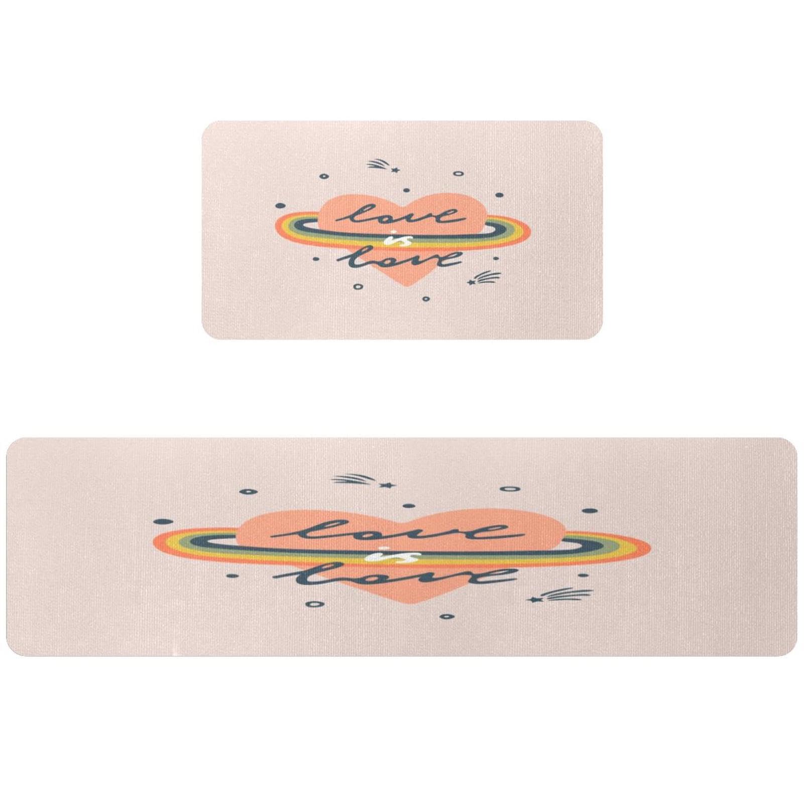 Tapis de cuisine absorbant avec base antidérapante haute performance lot de 2