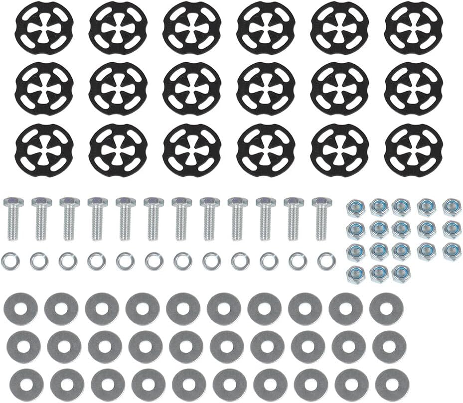 INEEDUP Running Board Nerf Bar Side Step Aluminum Alloy & ABS Plastic Fit 1999-2016 For Ford F-250 / F-350 Sd Crew Cab Black Nerf Bars Side Steps Running Boards Rt, Medium