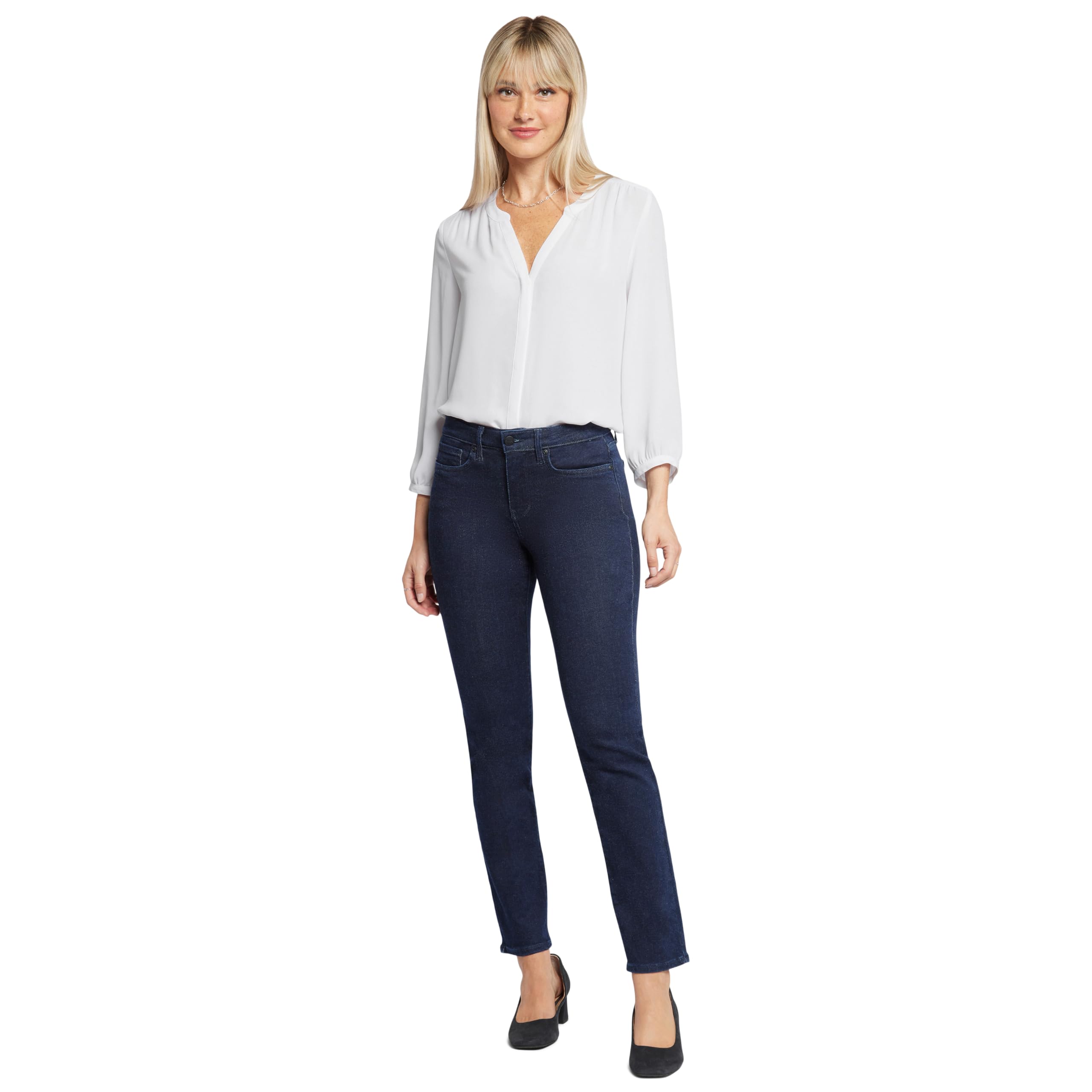 NYDJ Women's MDNM2034 Jeans, Rinse, 10 31
