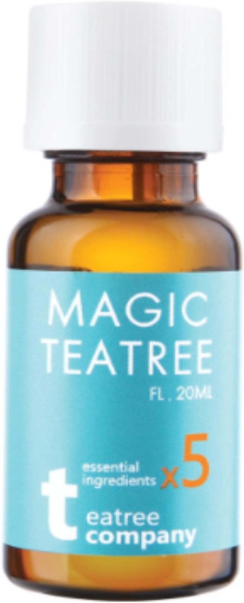 BLANC NATURE Magic Tea Tree Oil for Skin, Hair, Dry Scalp, Nail, Aromatherapy / 5x High Concentration / EWG Green Grade / Daily special care / 20 ml