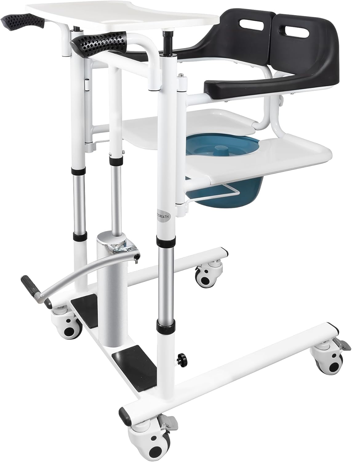 Retoreath Patient Lift Transfer Chair for Bed to Toilet