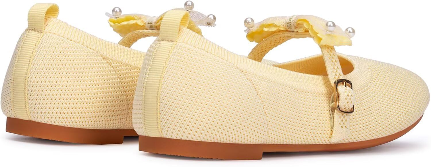 Frank Mully Girls Flat Shoes Kids Mary Janes with Bow Lightweight Comfort Cute Shoes - Image 7