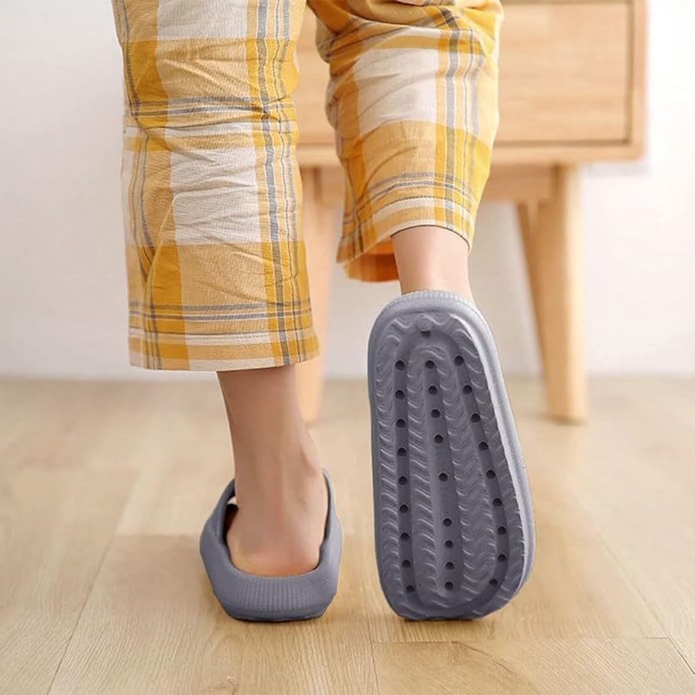 Vmhkjo Wolken Hausschuhe - Weiche Badelatschen Mit Dicker Sohle, Rutschfest