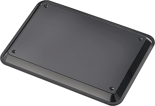 Miniatura 3 de New Star 26917 - Bandeja de puntas para restaurante para cheques de invitados, 4.5 x 6.5 pulgadas, color negro con impresión dorada, juego de 12