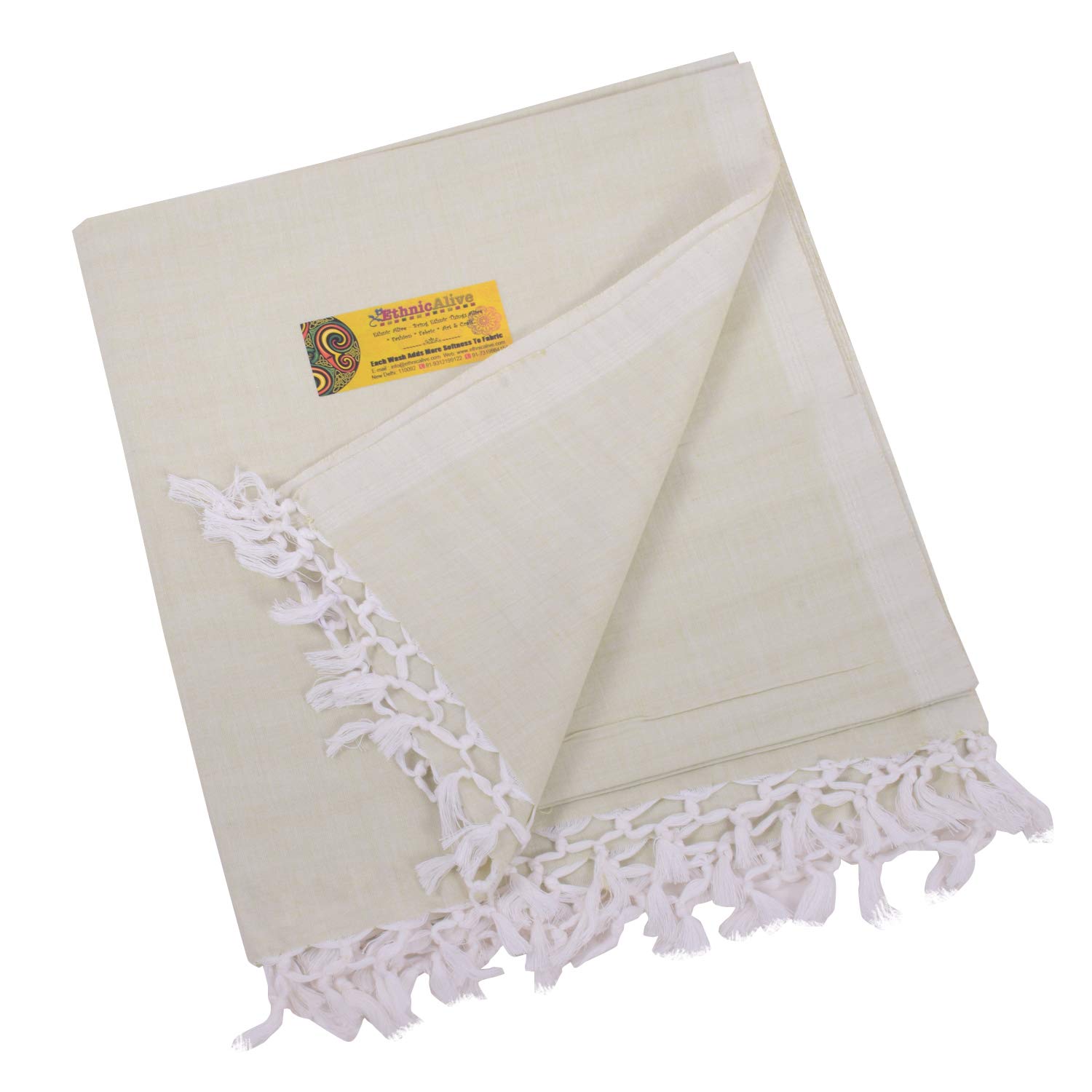 EthnicAlive Bhagalpuri Handloom Luxuirious Cotton Bamboo Fabric Chadar|Shawl|Comforter |AC Chadar for All Season (Size 220x125cm) (Steelgrey) (B0CL9YQTV7) Amazon Price History, Amazon Price Tracker