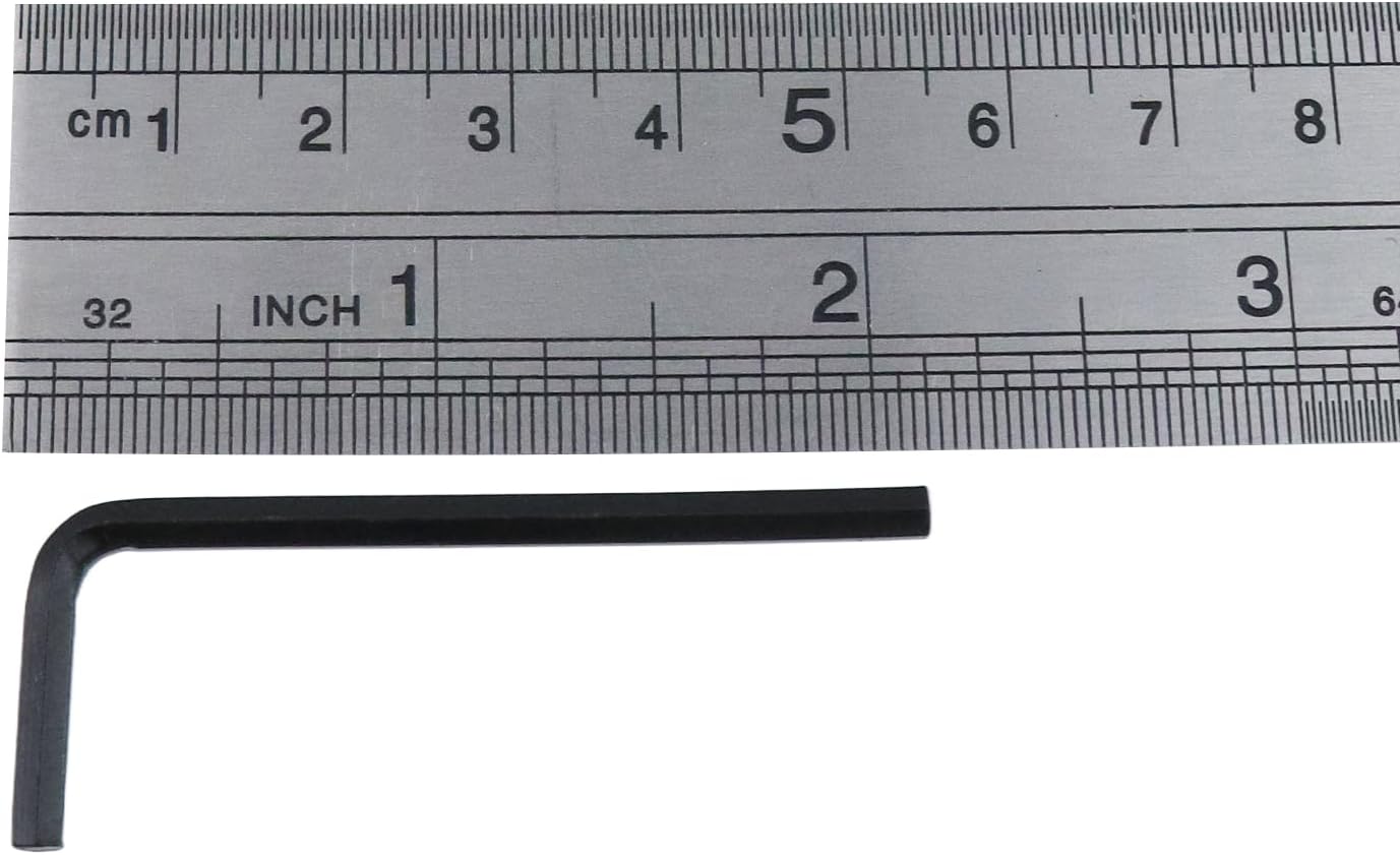 Dnyta 50 Pcs 3mm L-Shaped Hex Key Wrench Allen Wrench Set Hexagon Head Furniture Repairing Tool