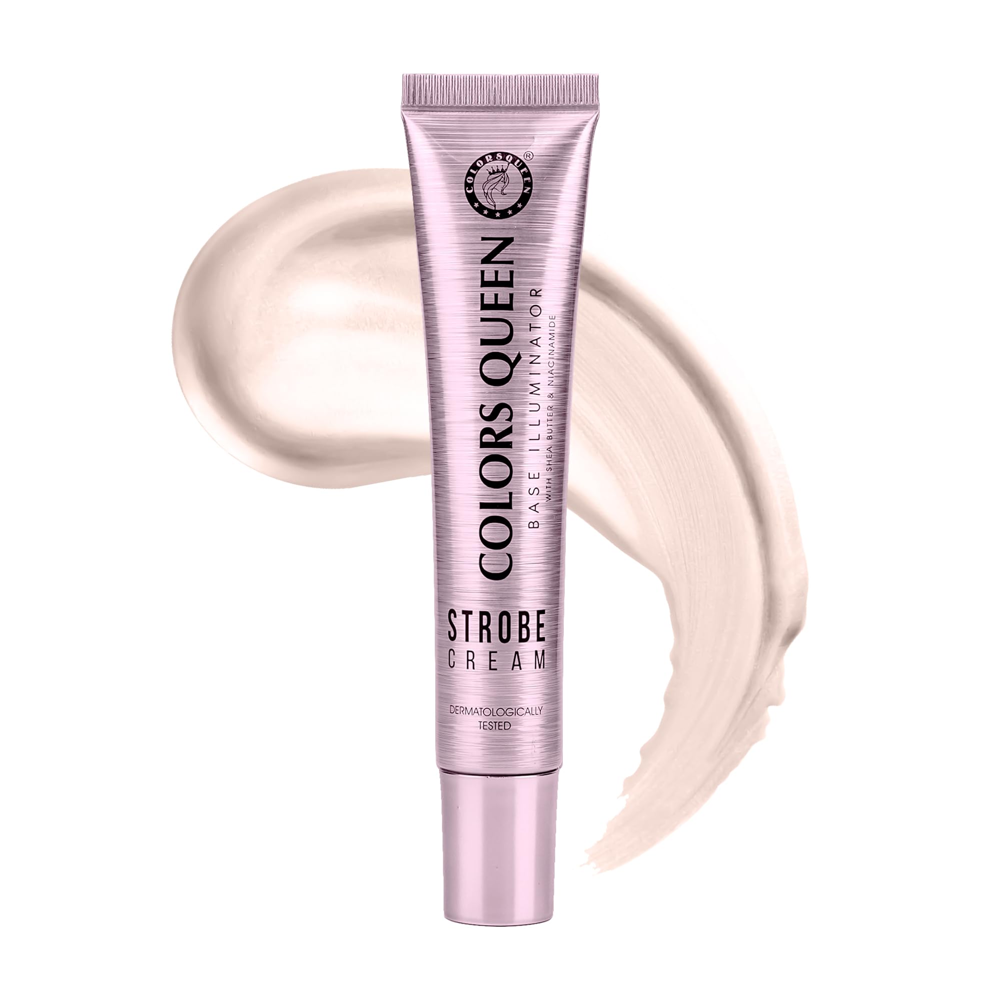 Strobe Cream - Golden Pink, 30g | Primer + Highlighter + Moisturizer | Intense Hydrating & Glowing Makeup Base | Multipurpose Strobe Cream for Face Enriched with Shea Butter & Niacinamide