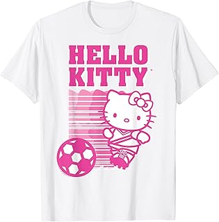 Hello Kitty Soccer Sports Athlete Tee Shirt T-Shirt
