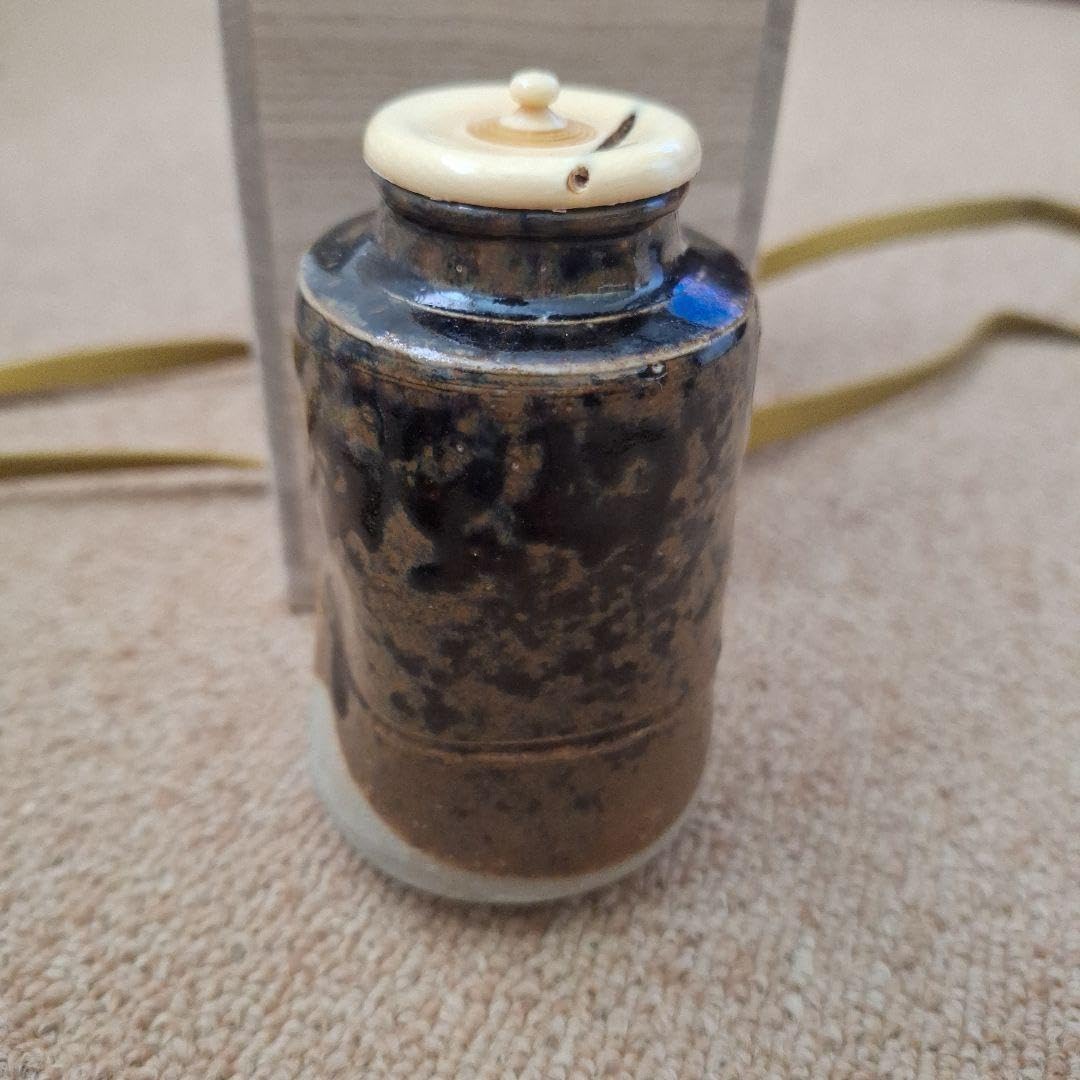 Amazon.co.jp: 加藤錦雄 瀬戸 茶入 茶道具 茶道 : おもちゃ