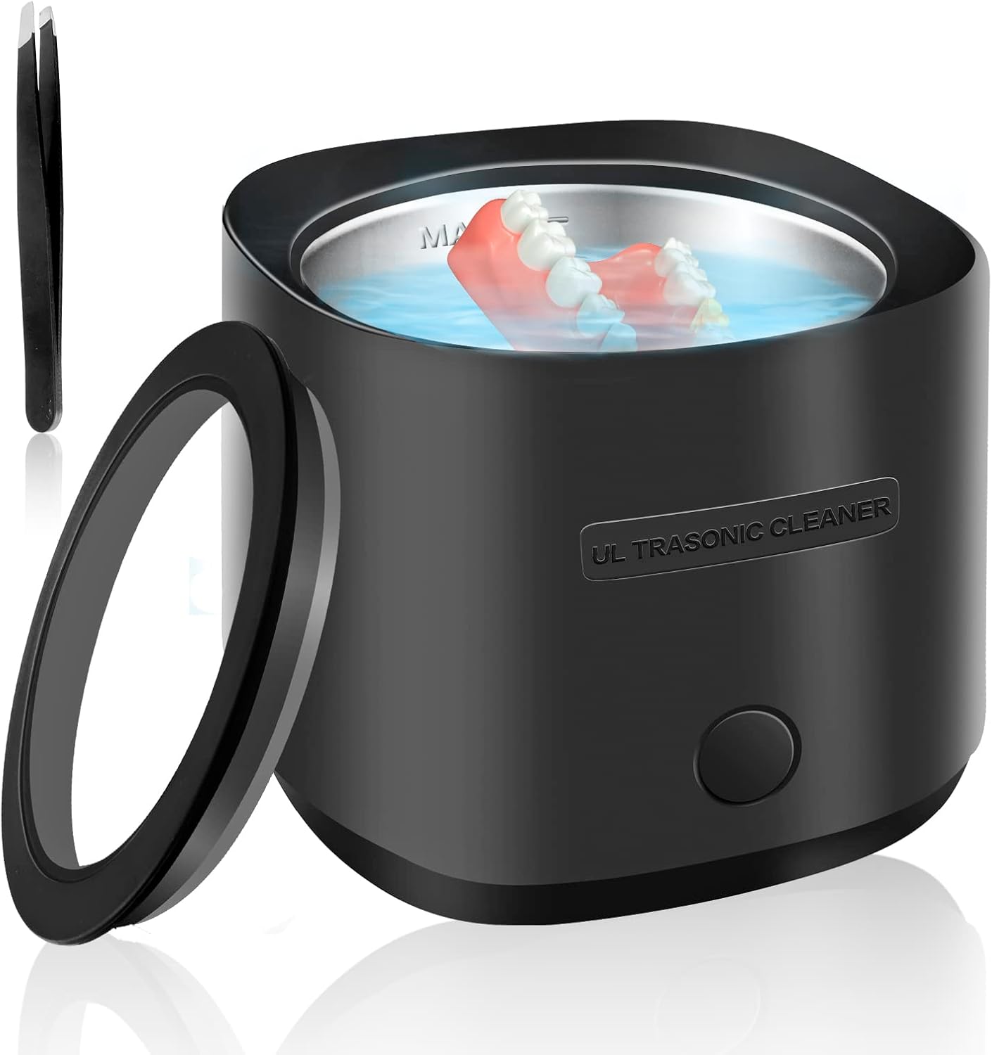 Ultrasonic Cleaner for Dentures, Retainer, Mouth Guard, Aligner