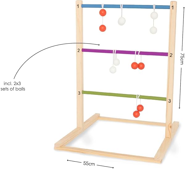 Buitenspeel Throwing Game, Multicolore - - 3