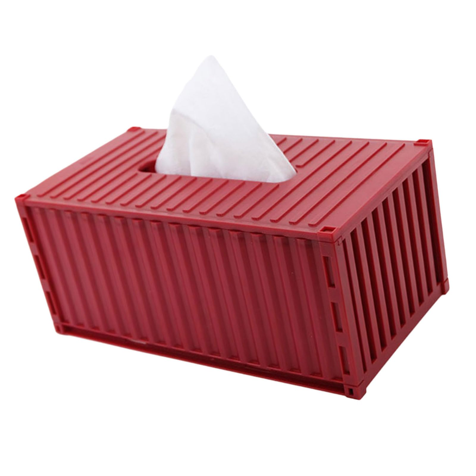 Yhplxyuus Container Tissue Dispenser for Kitchen Decorative Paper Towel Box Colorful Napkin Holder for Dining Table Napkin Dispenser