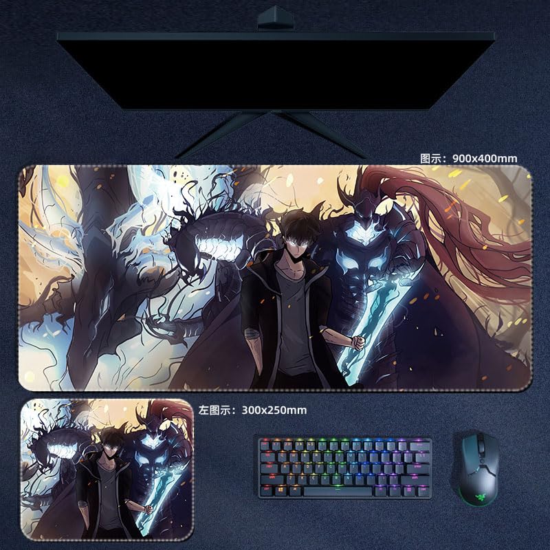 Amazon.co.jp: 俺だけレベルアップな件 マウスパッド 水篠旬 諸菱 賢太