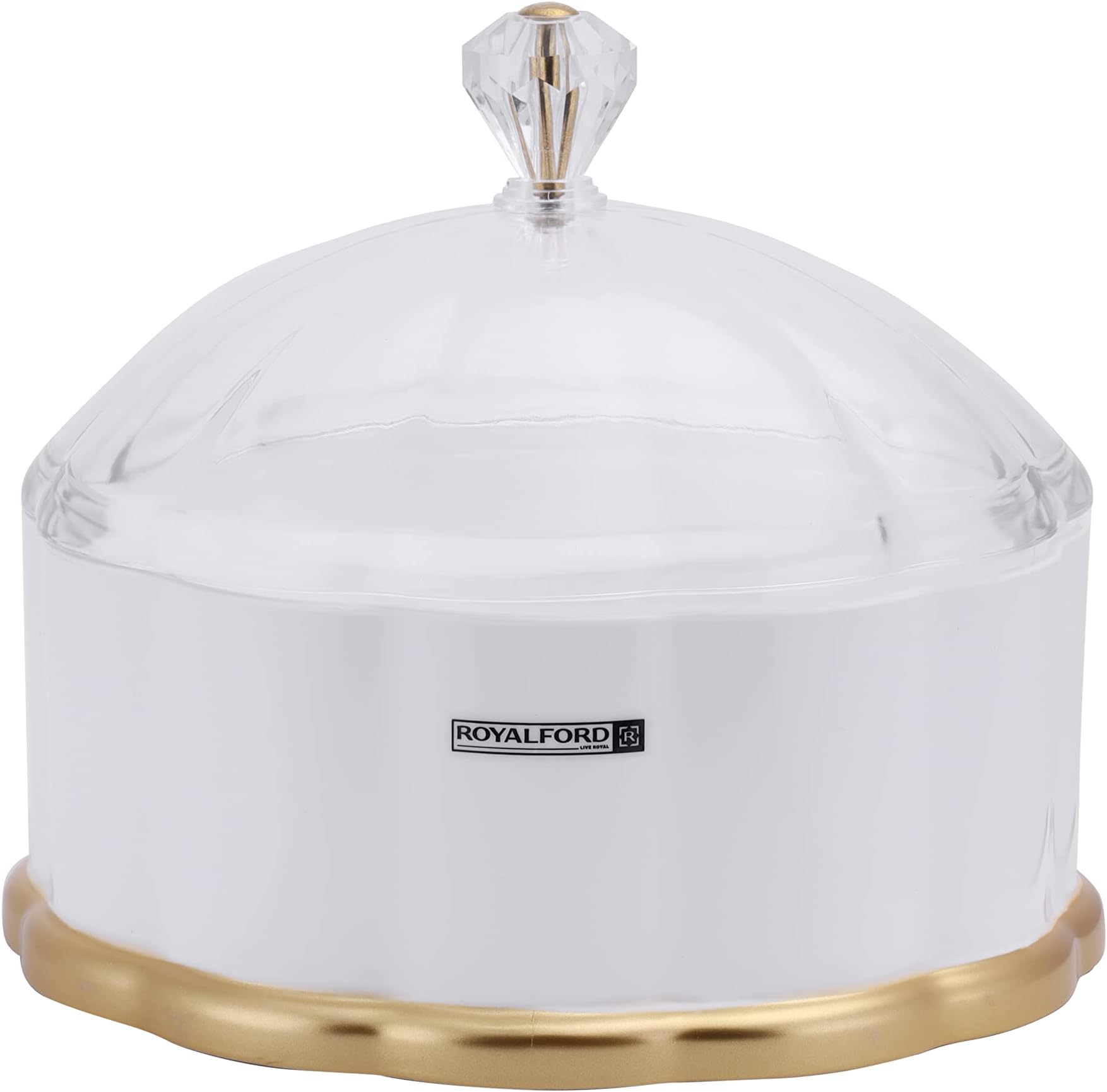 Royalford 18CM Acrylic Candy Box