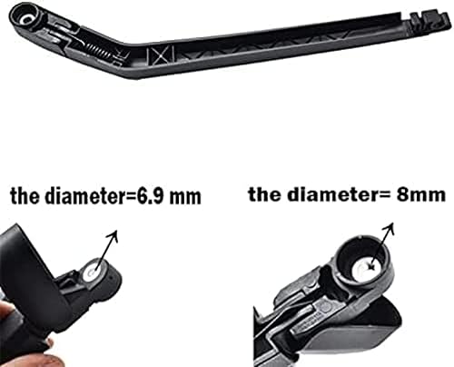 Miniatura 6 de Kit de limpiaparabrisas trasero para Nissan para X-Trail T31 2007 2008 2009 2010 2011 2012 limpiaparabrisas trasero