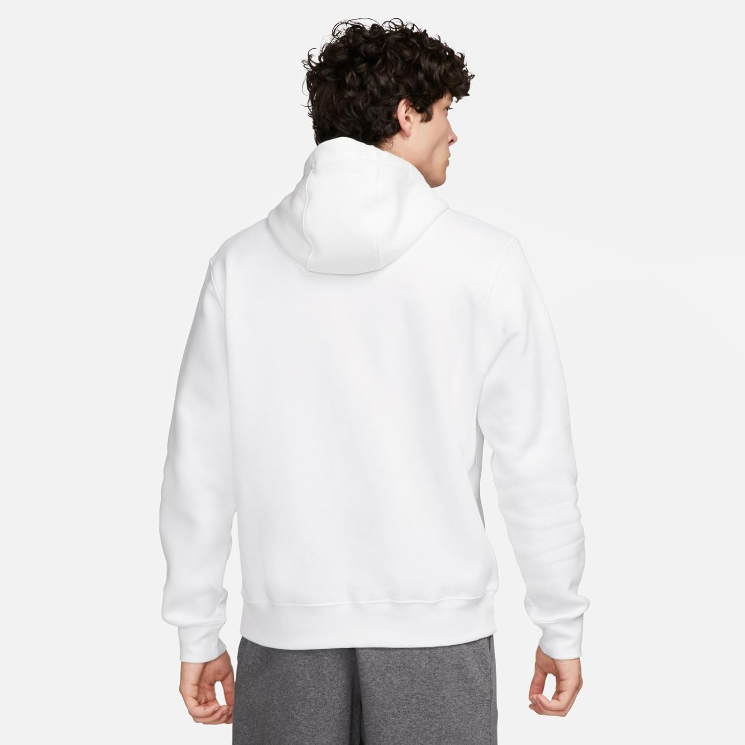 Nike Classic Sweater for Mens, White, M, White, Medium