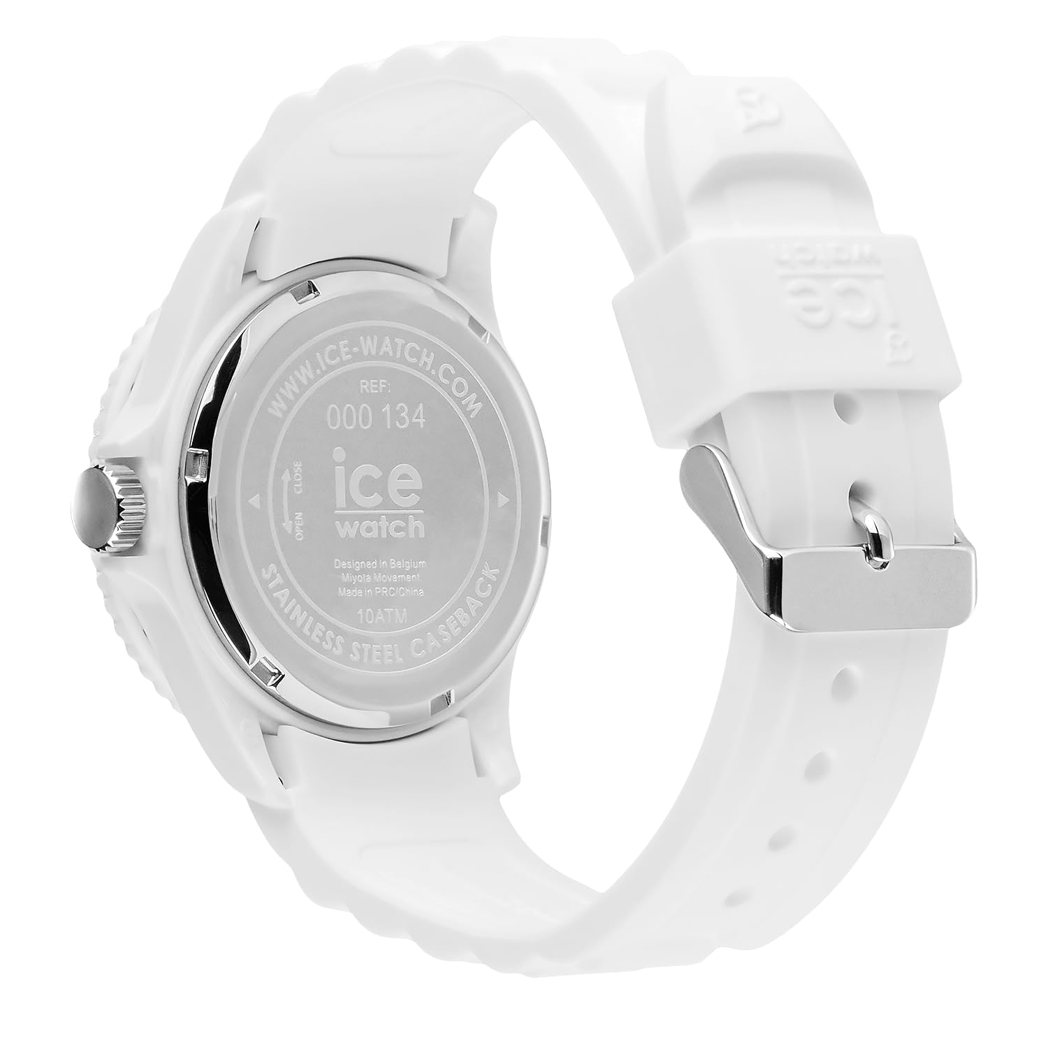 Ice-Watch - ICE forever White - Weiße Damenuhr mit Silikonarmband