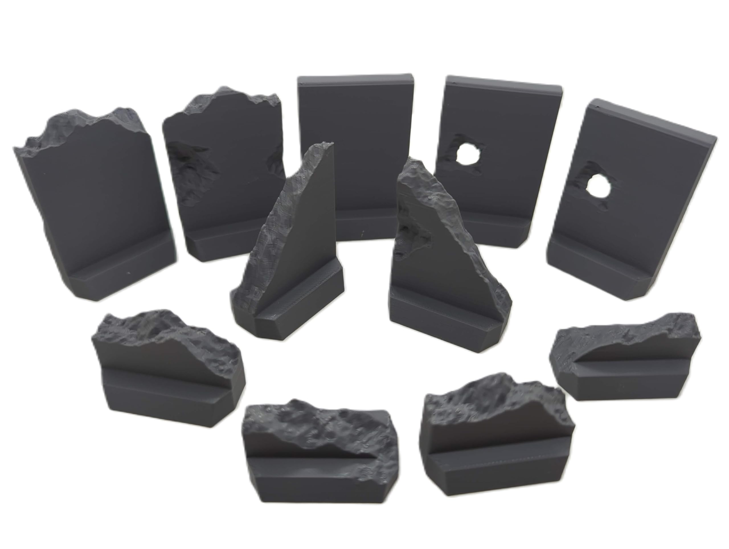 Texas Barriers (12x Pieces), Grey