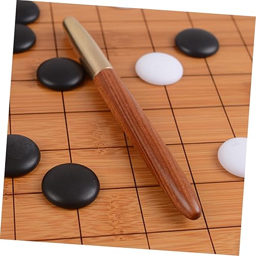 Miniatura 2 de Operitacx Bolígrafo de fibra de vidrio, bolígrafo de madera hecho a mano, bolígrafo de caligrafía, bolígrafos de práctica de caligrafía, bolígrafos