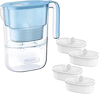 Vista 1 de Waterdrop Jarra de filtro de agua de larga duración de 200 galones, purificador de agua certificado NSF, reemplaza 6,400 botellas de agua