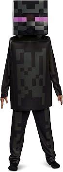 Disguise Minecraft Child Enderman Deluxe Costume, Official Minecraft Kids Costume Outfit, Childrens Size 3T/4T