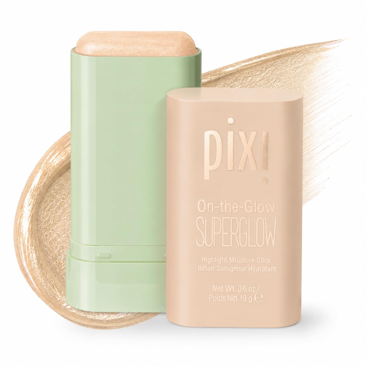 Pixi Petra On The Glow Superglow nawilżający żel rozjaśniający, 19 g, naturalny połysk