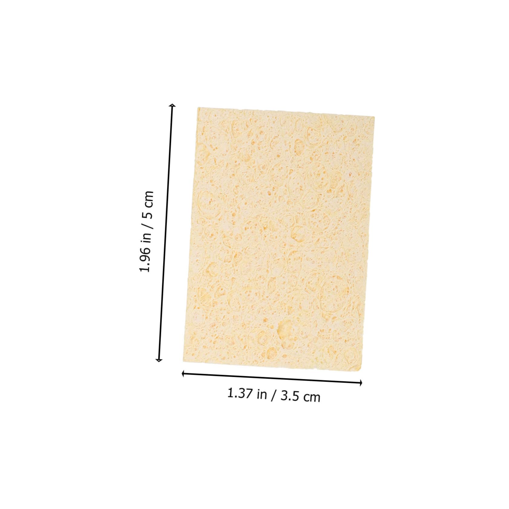 HOMSFOU 2sets Soldering Iron Cleaning Sponges Solder Tip Welding Clean Pads Pcb Board Cleaner 30pcs*2