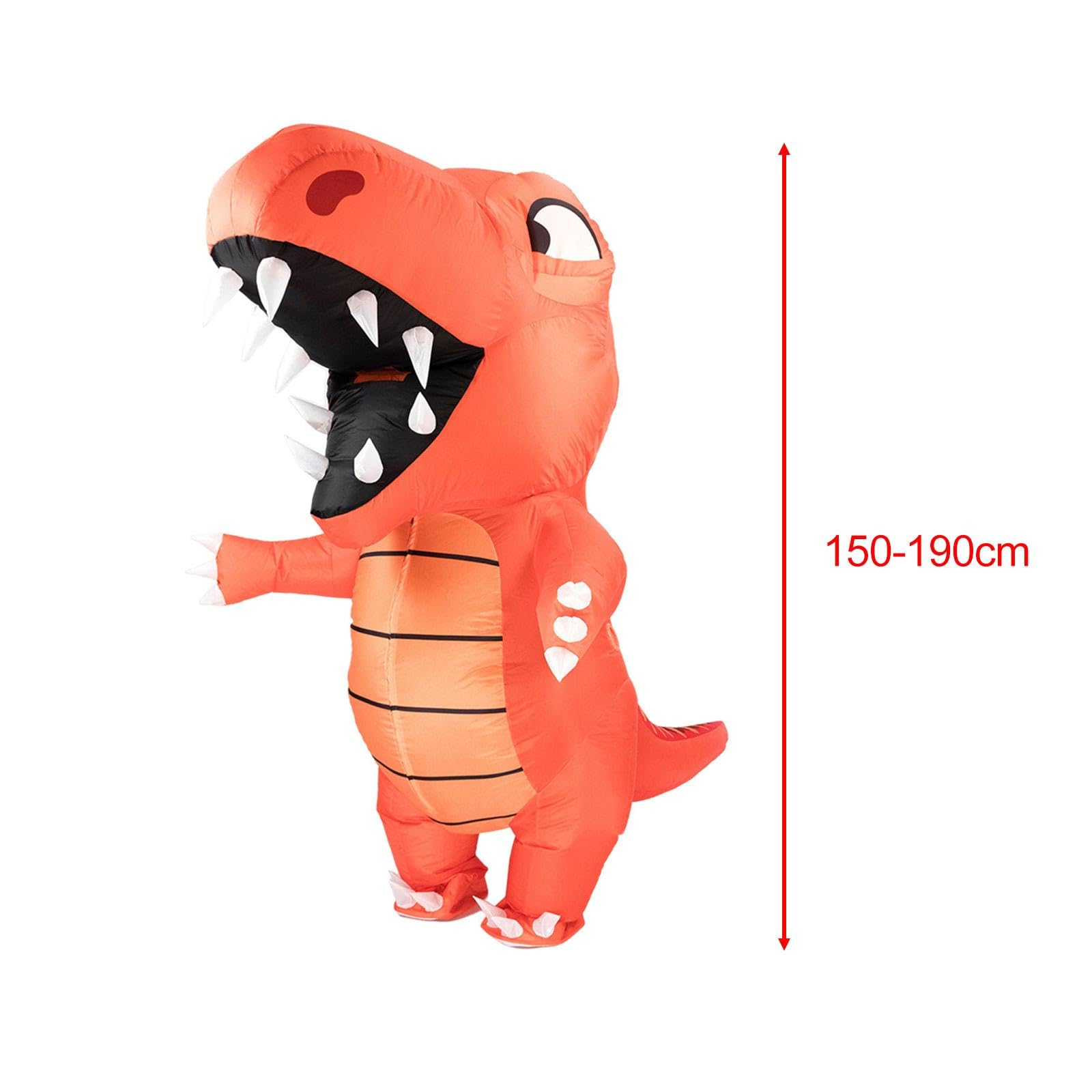 Déguisement de Dinosaure Gonflable pour Fête Costumée, Festival Ou Halloween