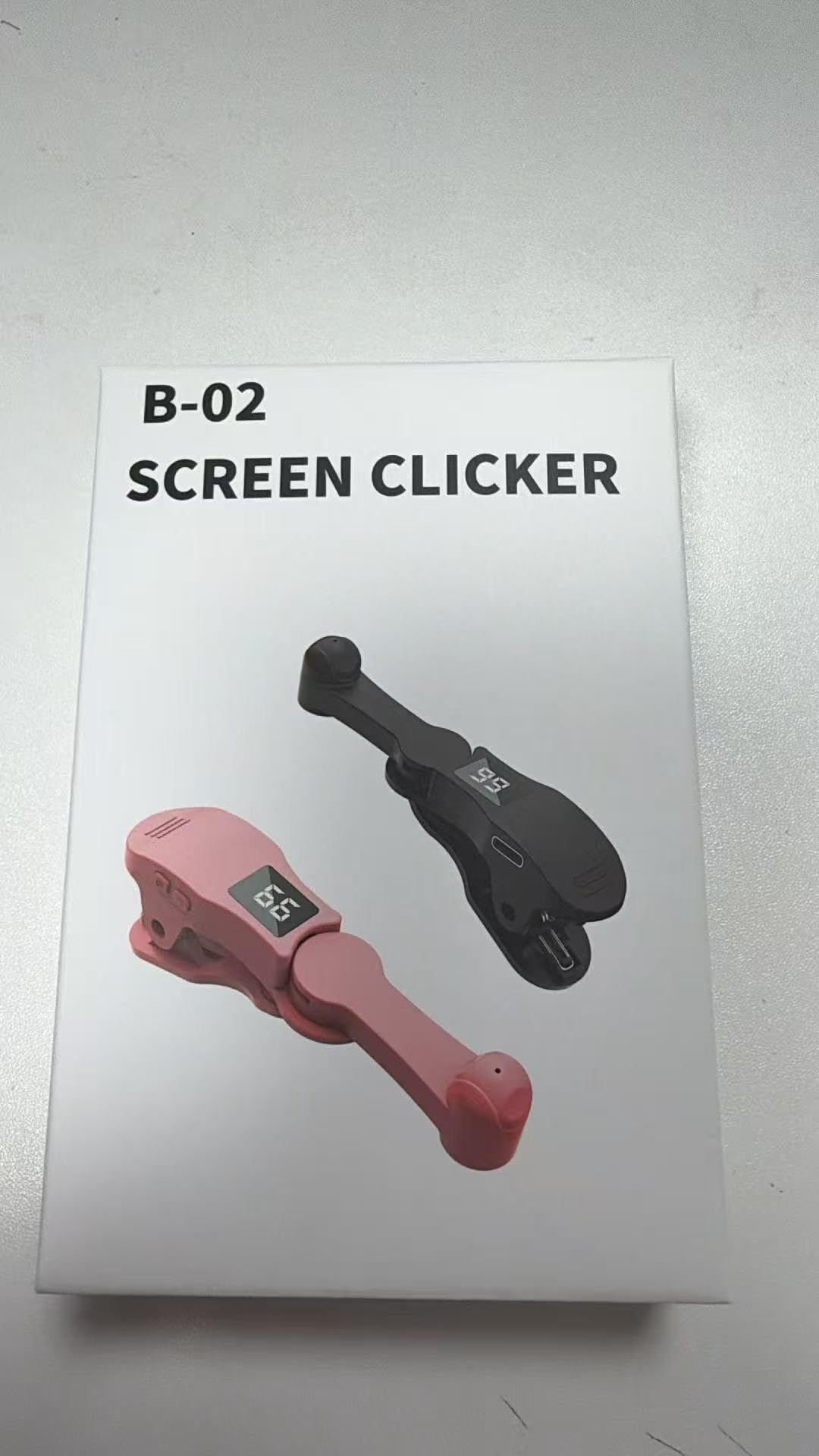 Clicker automatico per smartphone, dispositivo per schermo del telefono, per app iPhone, iPad, simulazione rapida del dito, clic continuo per gioco, trasmissioni in diretta, affare lampo, attività
