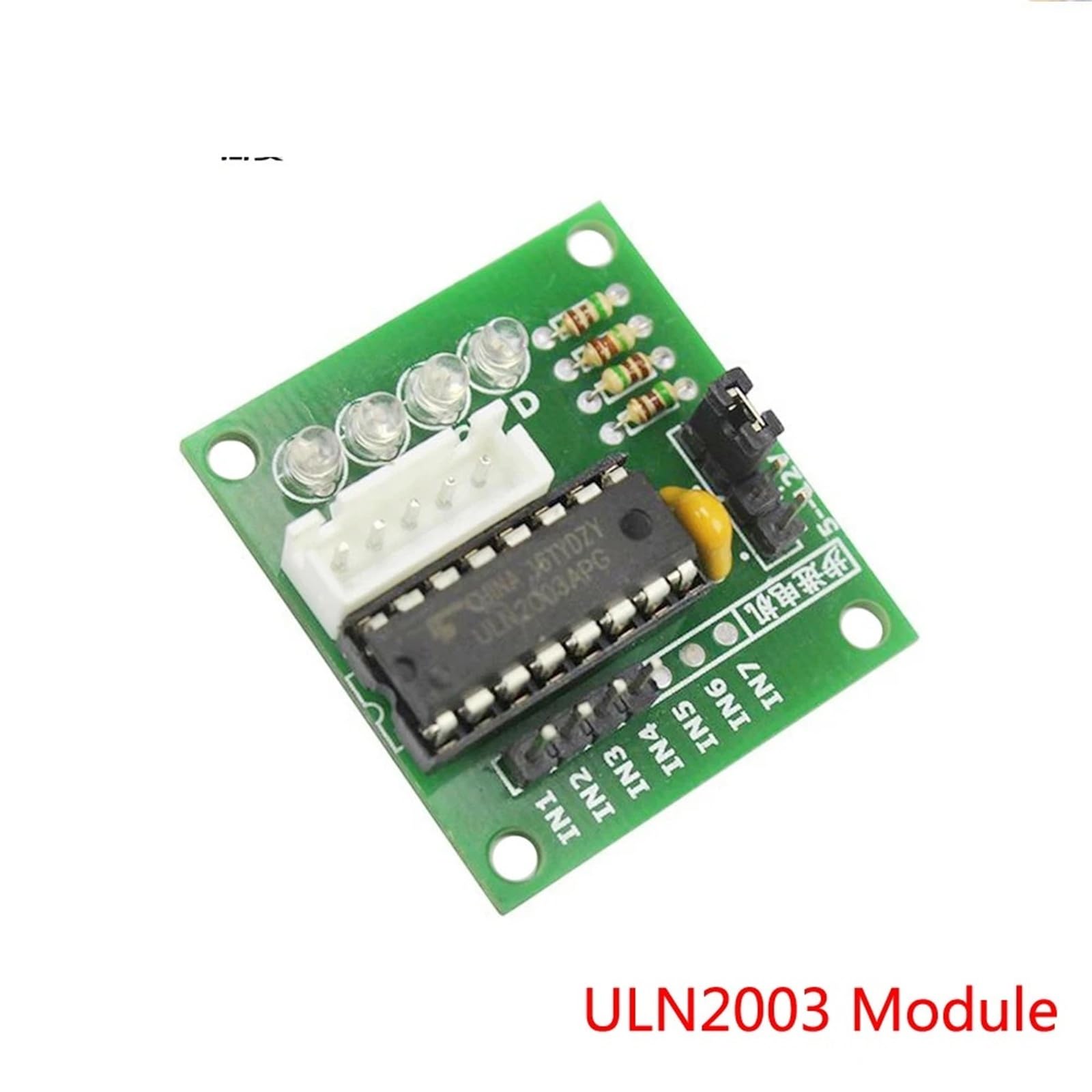 Motor paso a paso con engranajes de CC de 4 fases y 5 V + placa controladora ULN2003(28BYJ-48 Motor)