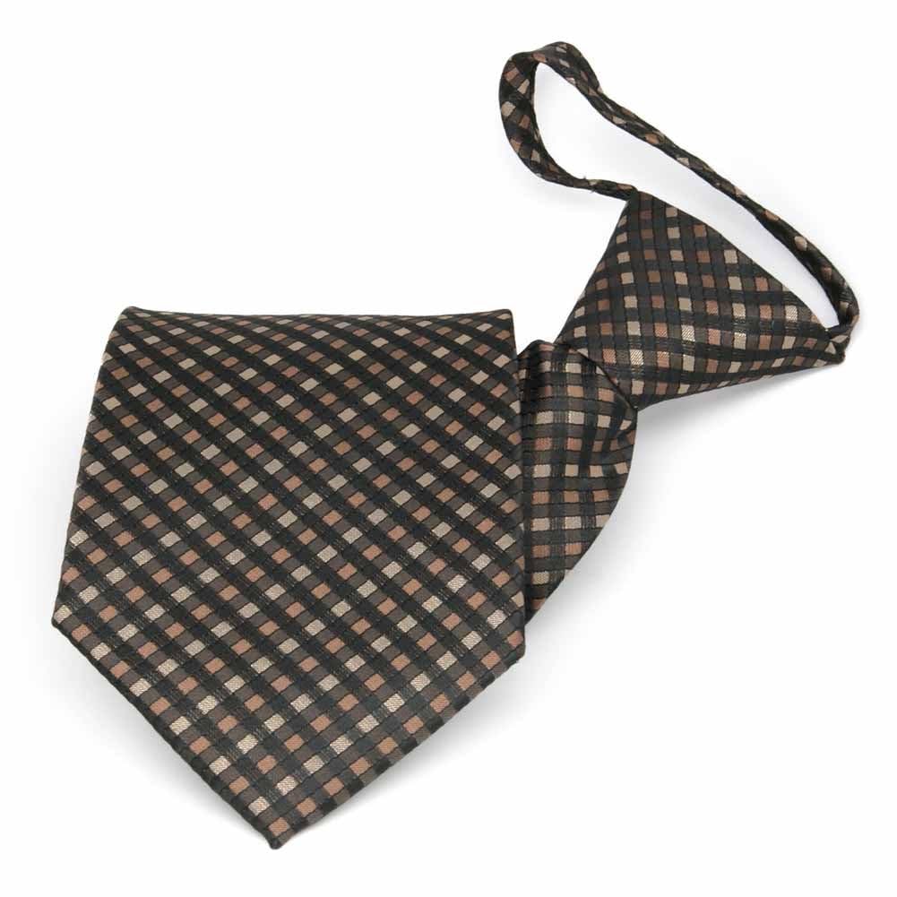 tiemart Pretied Zipper Ties Easy On Zip Up