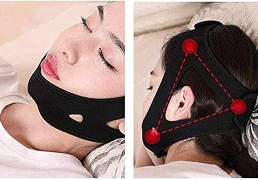 Horlama  nleyici Kemer Y z Gerdirme  ene Band  Uyku Apnesi Aparat  Kafa Band  Uyku Maskesi Mask