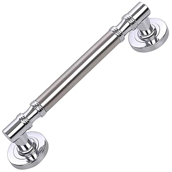 FAST DH67 Chrome Stainless Steel Main Door Handle for Home and Office Pull Door 8 inch