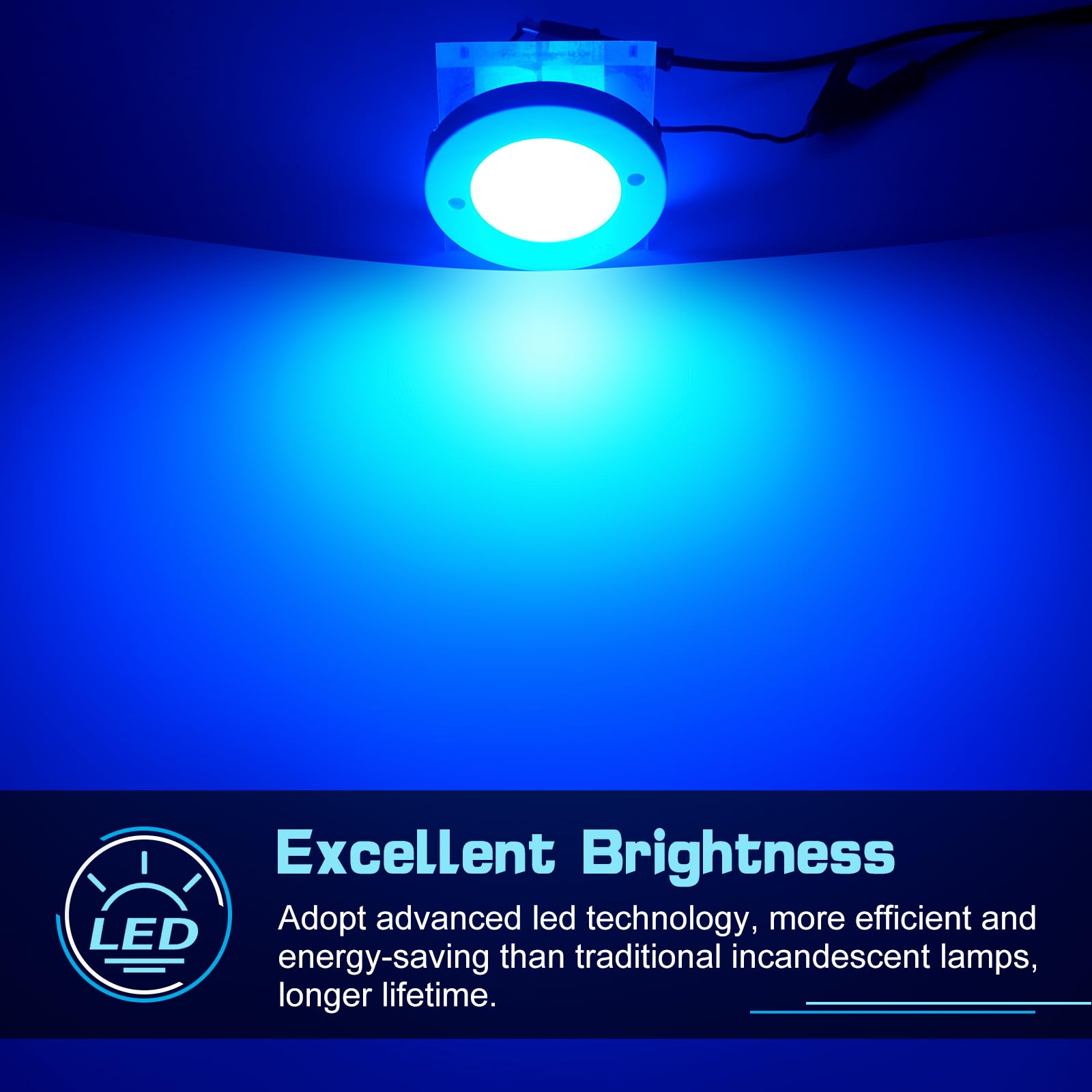 4Pcs Marine Boat 4LED Stern Lights Cabin Interior Deck Courtesy - Foto 7