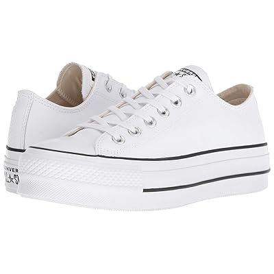 Converse Chuck Taylor All Star Low Top Platform Leather Sneaker Women