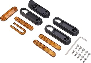 Decorative Scooter Rear Wheel Side Cover, Wear Resistant Electric Front Reflector, Scooter Drive Safe for Xiaomi M365 for Xiaomi PRO for Xiaomi PRO2(Yellow)