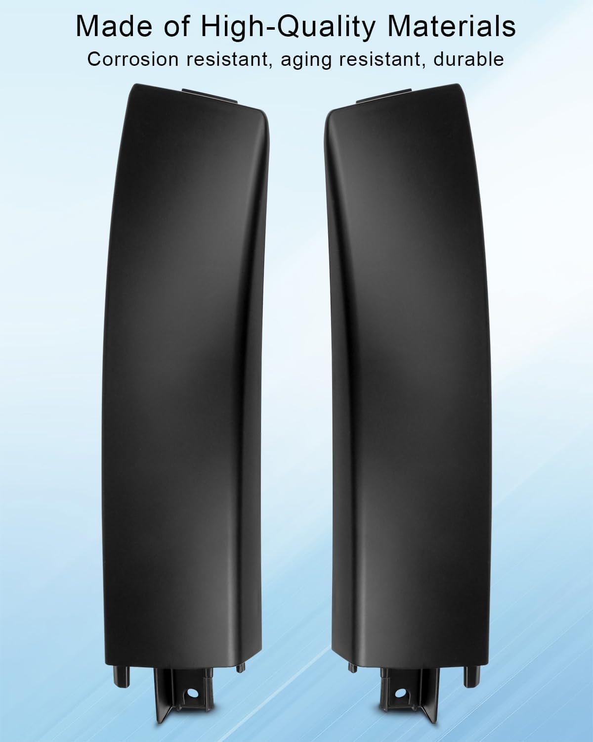 Roof Rack Cap Compatible with Suzuki Grand Vitara 2006-2015, Roof Luggage Protection Cover Replace 78225-65J10-5PK 78215-65J10-5PK, Front Left and Right, 1Pair