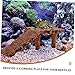POPETPOP Turtle Basking Platform Rockery for Aquatic Reptiles Climbing Ramp for Fish Tanks for Sunbathing Resting and Playing Multi-Functional Decoration Accessory