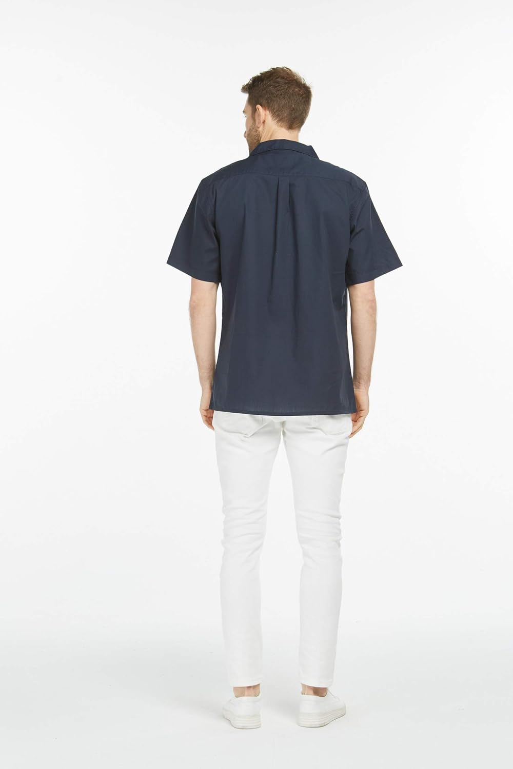 Matchable Family Hawaiian Luau Men Women Girl Boy Clothes in Orchid Paradise Navy - Image 3