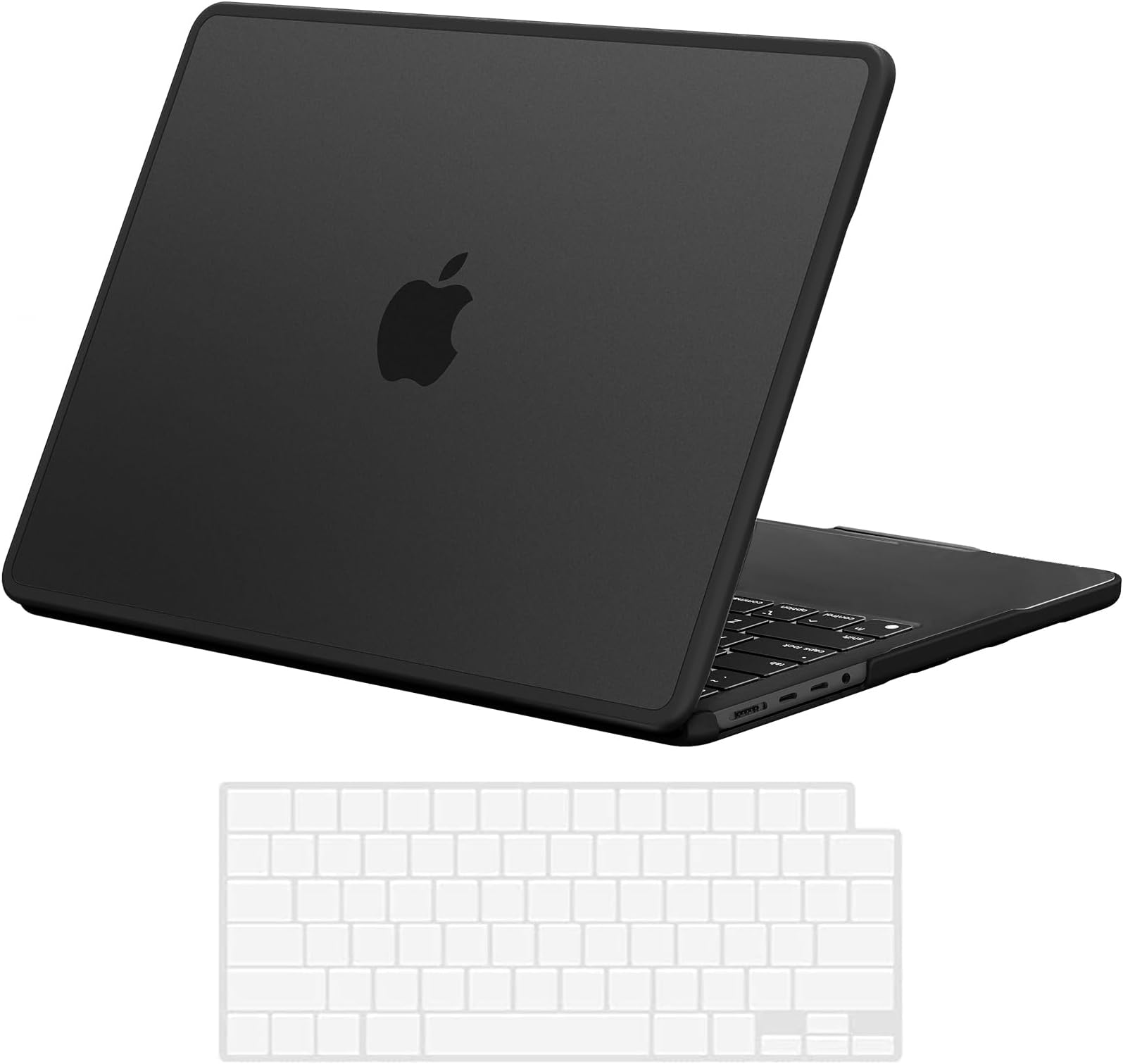BlueSwan Compatible for MacBook Pro 14 inch Case 2021-2023 Model A2779 A2442 M2 M1 Pro/Max Chip with Touch ID, Anti-Cracking and Anti-Fingerprint Hard Shell Case with Keyboard Cover, Frosted Black