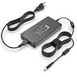 10FT 240W Charger (UL Safety Approved) Fit for Dell Alienware M15 R3 R4 R2 R5 R6 R7 M17 R5 R2 R3 R4 M16 R2 G15 G16 G5 G7 15 R2 R3 17 R3 X15 X16 R1 X17 Gaming Laptop Charging Power Supply AC Adapter
