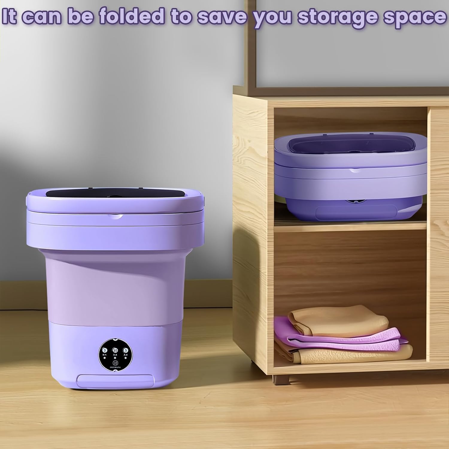 Foldable Portable washing machine