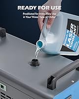 Vista 5 de OMTech CO2 Laser Coolant Non Conductive Liquid Cooler Heat Transfer Fluid for Laser Engraver Water Chiller, Prediluted Antifreeze Coolant for Laser