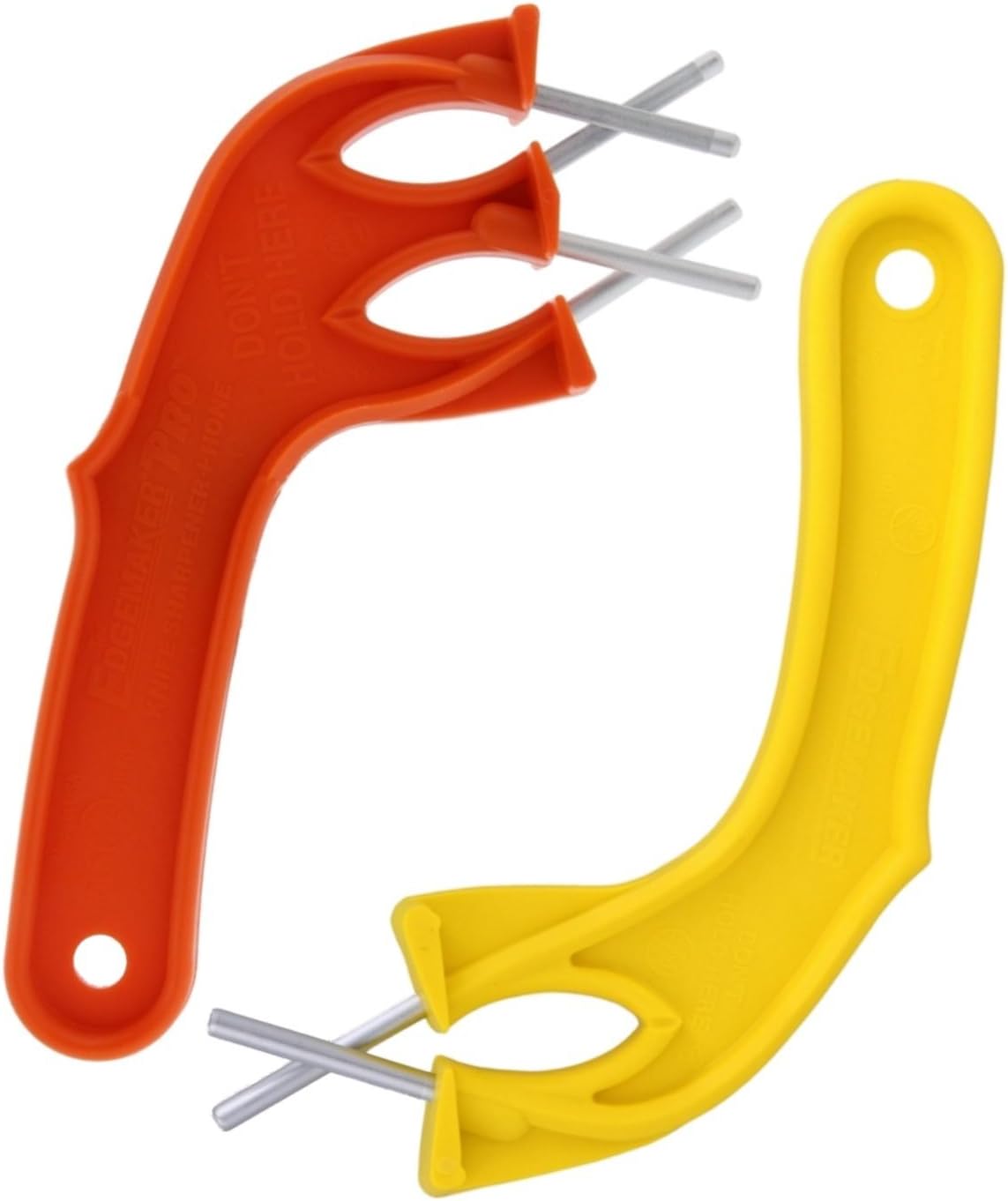 Knife Sharpening Set - Includes Edgemaker Pro for Sharpening and Golden Touch Finishing Tool for Polishing any Blade - Durable, Portable, Secure, Easy to Use - 2 Pack Kitchen Set