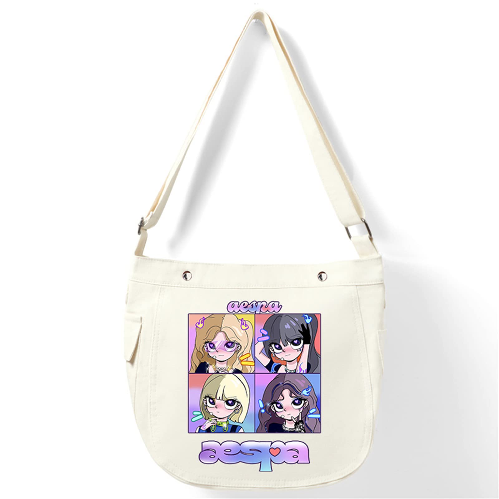 Amazon.co.jp: BANGXIONG aespa Kpop 周辺 ショルダーバッグ